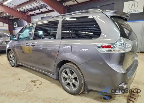 2020 Toyota Sienna Se from USA, damaged, VIN 5TDEZ3DC8LS235653